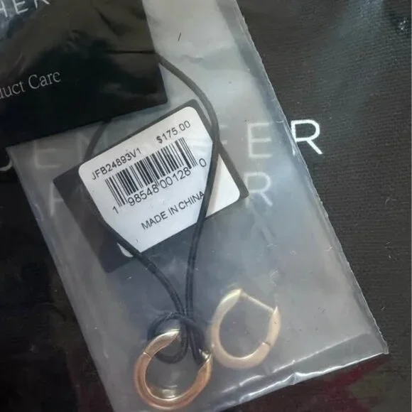 Jennifer Fisher Huggies 14k gold - Picture 5 of 5